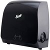 Scott Control Slimroll Manual Towel Dispenser, 12.63 x 10.2 x 16.13, Black 47089